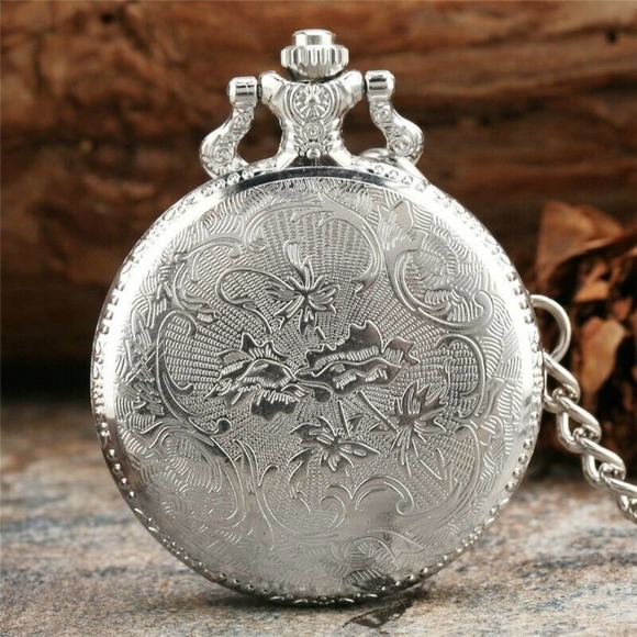 Starry Sky Compass NEW Pocket Watch Gift for Camping Scout Steampunk Night - Picture 3 of 4